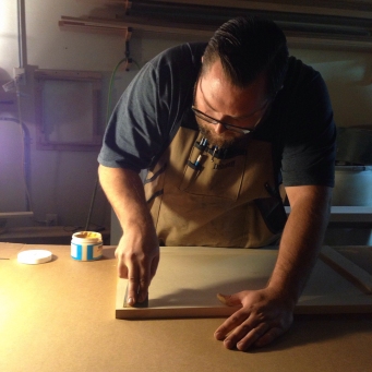 Crafting the Cabinet Doors for our travel trailer turned tiny house remodel